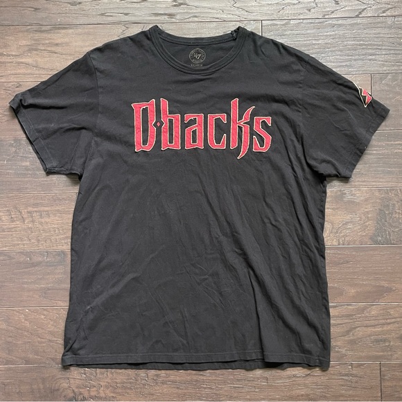47 Other - ‘47 Brand MLB Arizona Diamondbacks Men’s XL T-Shirt Black/Maroon/Tan